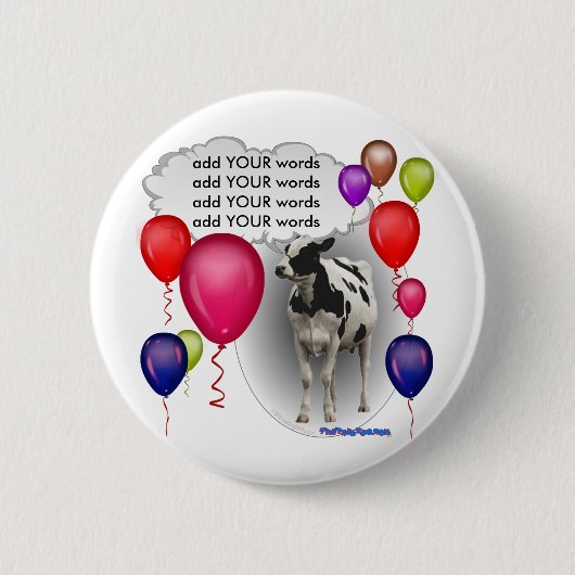 sprechengeburtstagskuh button (Vorderseite)