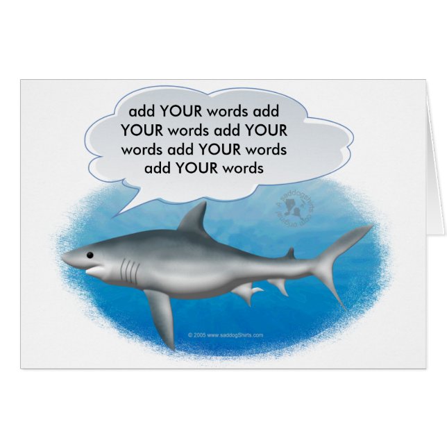 Sprechenhaifisch (Vorderseite (Horizontal))