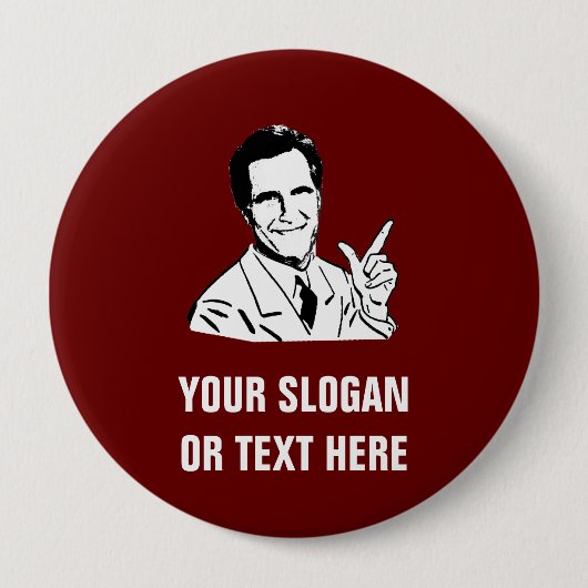 SprechenMitt Romney Button (Vorderseite)