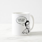 SprechenMitt Romney Kaffeetasse (VorderseiteRechts)