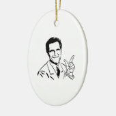 SprechenMitt Romney Keramikornament (Links)