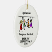 Sprecher Weihnachten Keramik Ornament (Rechts)