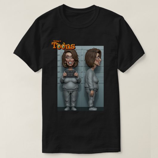 SPRECHERIN NANCY PELOSI (D) CA T-Shirt (Design vorne)