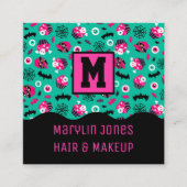 SPRECHKY LECKEREIEN HALLOWEEN QUADRATISCHE VISITENKARTE (Vorderseite)