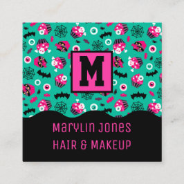 SPRECHKY LECKEREIEN HALLOWEEN QUADRATISCHE VISITENKARTE