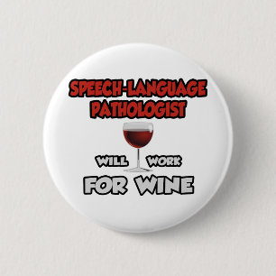 Sprechsprachlicher Pathologe ... wird für Wein arb Button