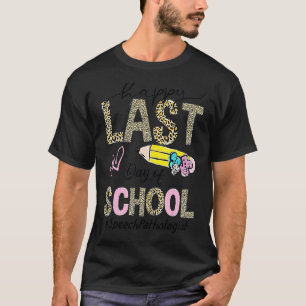 Sprechsprachpathologe glücklich am letzten Tag von T-Shirt