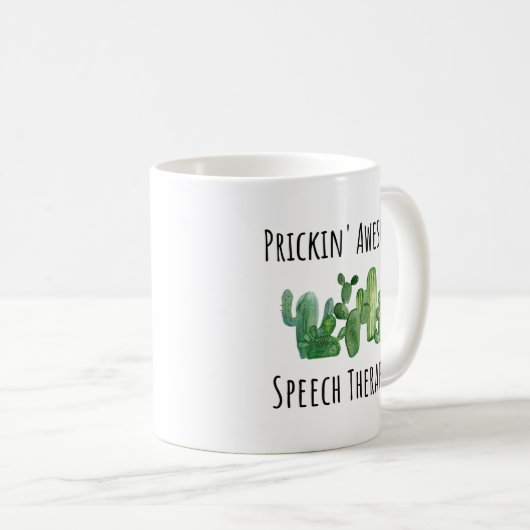 Sprechtherapeut Funny Gift Idea Kaffeetasse (VorderseiteRechts)