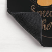 Sprechtherapeut Pumpkin Gewürz Latte SLP Fall Sie Mousepad (Ecke)