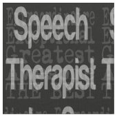 Sprechtherapeut Stoff (Nahaufnahme)