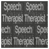 Sprechtherapeut Stoff (Muster)