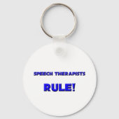 Sprechtherapeuten regulieren! schlüsselanhänger (Vorderseite)