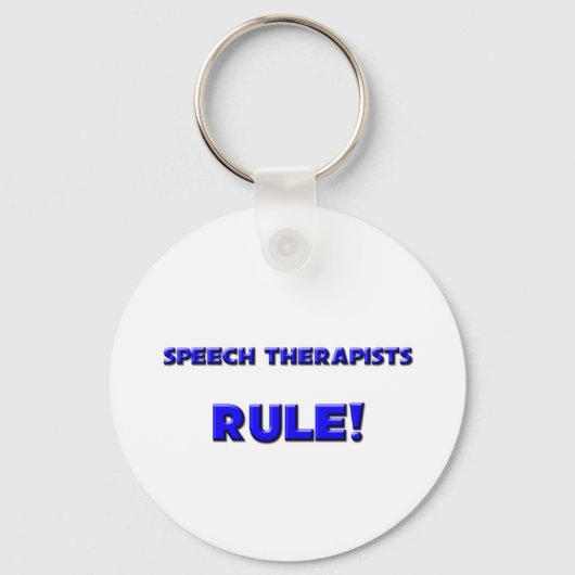 Sprechtherapeuten regulieren! schlüsselanhänger (Vorderseite)