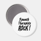 Sprechtherapeuten Rock! Magnet (Vorderseite/Rückseite)