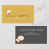 SprechtherapeutInBeratung & psychische Gesundheit Visitenkarte (Vorne/Hinten)