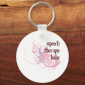 Sprechtherapie Babe Schlüsselanhänger (Vorderseite)