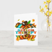 Sprechtherapie dankbar dankbar, gesegnet Herbst Fa Karte (Gelbe Blume)