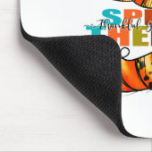 Sprechtherapie dankbar dankbar, gesegnet Herbst Fa Mousepad (Ecke)