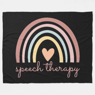 Sprechtherapie I Fleecedecke