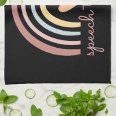 Sprechtherapie I Geschirrtuch (Gefaltet)