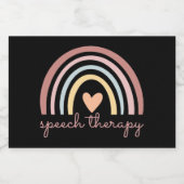Sprechtherapie I Lebensmitteletikett (Einzelnes Label)