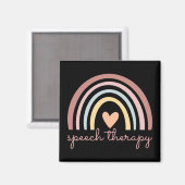 Sprechtherapie I Magnet (Vorderseite/Rückseite)