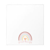 Sprechtherapie I Notizblock (Vorderseite)