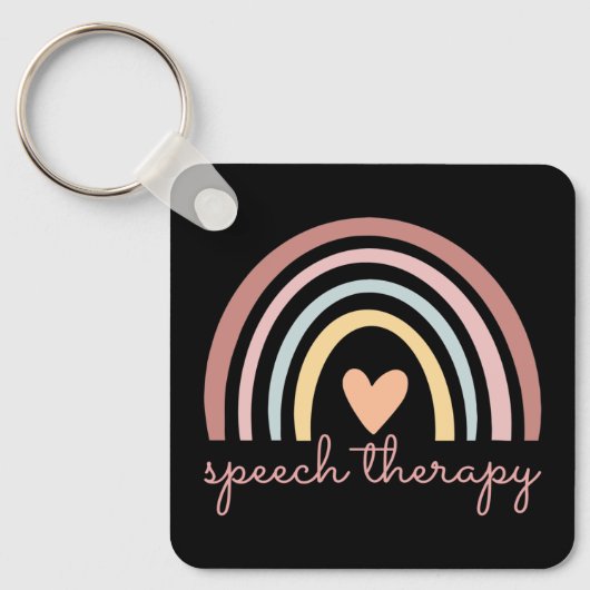 Sprechtherapie I Schlüsselanhänger (Vorderseite)
