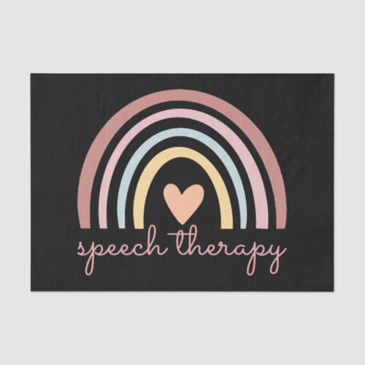 Sprechtherapie I Seidenpapier (Vorderseite)