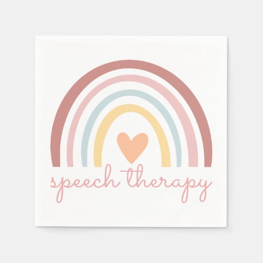 Sprechtherapie I Serviette (Vorderseite)