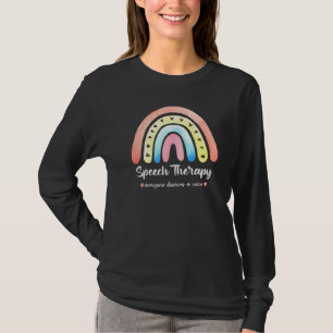 Sprechtherapie Jeder verdient einen Voice Rainbow  T-Shirt