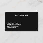 Sprechtherapie Visitenkarte (Rückseite)