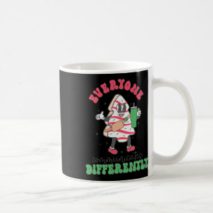 Sprechtherapie Weihnachten Jeder kommunizieren Dif Kaffeetasse