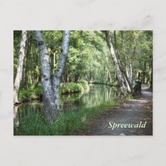 Spreewald Canal Postkarte