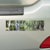 Spreewald Kanal Autoaufkleber (Auf Auto)