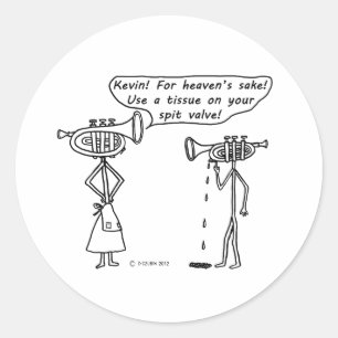 Spreizventil verwenden runder aufkleber