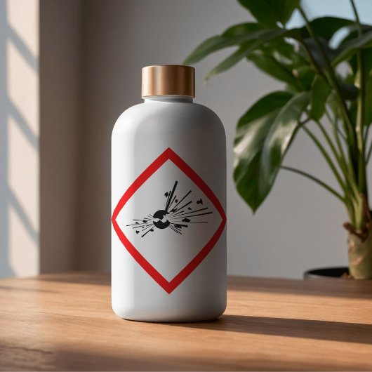 Sprengbombe - GHS-Siegel Aufkleber