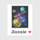 Sprengen Sie sich aus Aufkleber (Blatt)