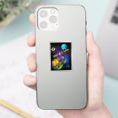 Sprengen Sie sich aus Aufkleber (Telefon)