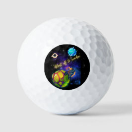 Sprengen Sie sich aus Golfball