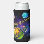 Sprengen Sie sich aus Selters Dosenkühler (Seltzer Rückseite)