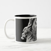 Sprengen Sie von der Begräbnis- Statue von De Zweifarbige Tasse (Links)