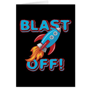 Sprengen Sie weg Rocket-Schiff