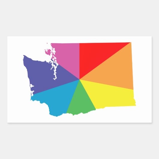 Sprengfarbensterben Rechteckiger Aufkleber (Vorderseite)