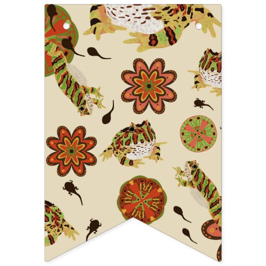 Sprengfrösch Wimpelkette (Erste Fahne)