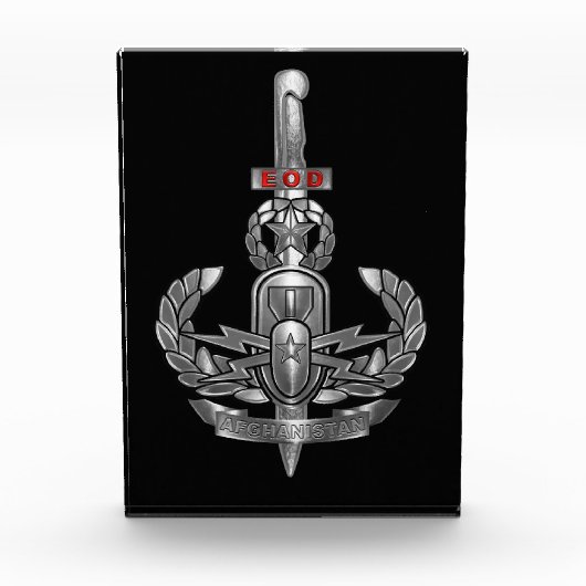 Sprengkörper-Entsorgung Afghanistan Veteran Fotoblock (Vorderseite)