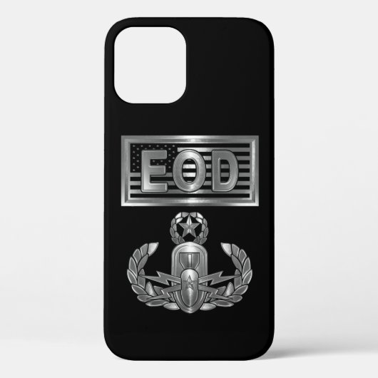 Sprengkörper-Entsorgung (EOD) und US-Flagge Case-Mate iPhone Hülle (Rückseite)