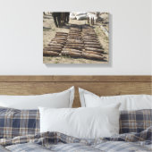 Sprengkörper werden identifiziert und erfunden leinwanddruck (Insitu (Schlafzimmer))