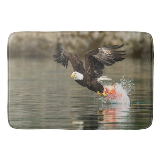 Sprengladender Adler Badematte (Vorderseite)