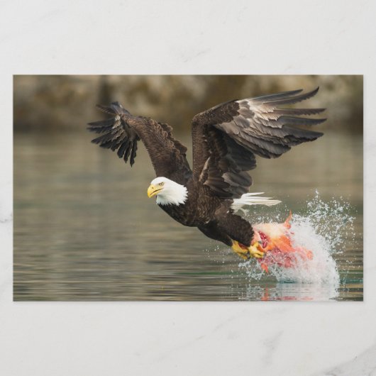 Sprengladender Adler Briefpapier (Vorderseite)